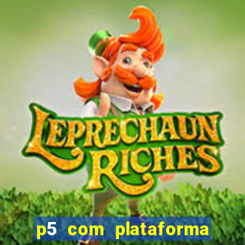 p5 com plataforma de jogos